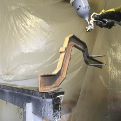 Kugelbahn und Getrieberäder bekommen Farbe